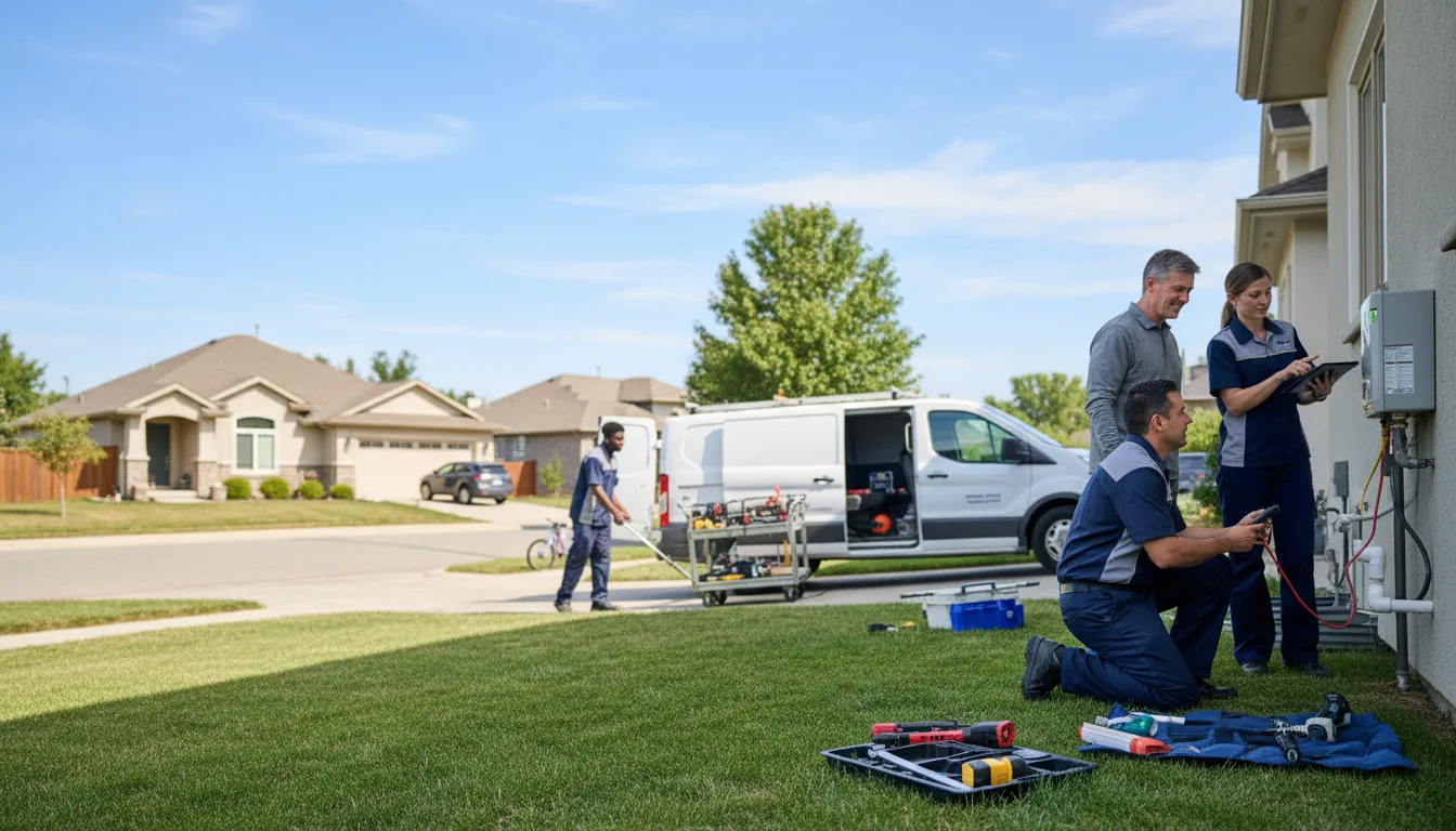 Tankless water heater service in Talbotton, GA